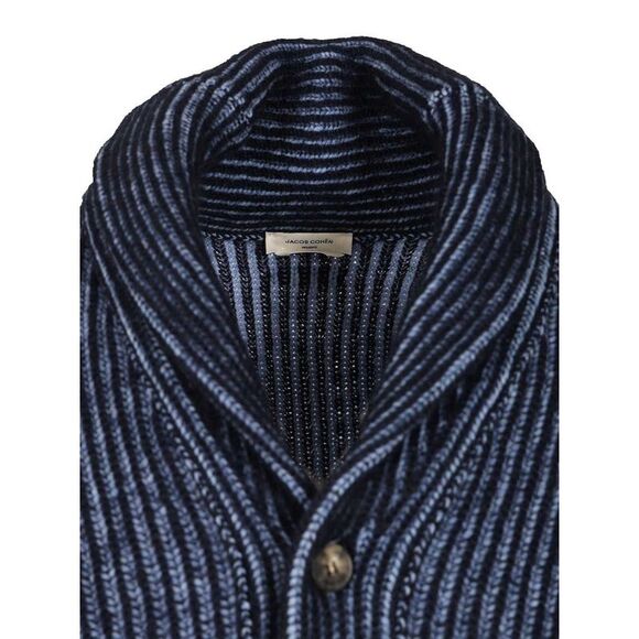 Jacob Cohen Men English Knit Cardigan - Picture 3 of 7